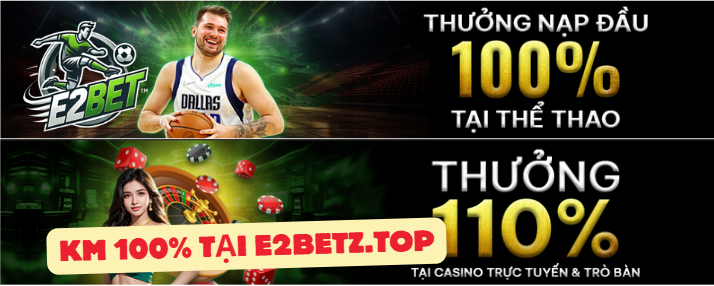 Nhà cái E2BET TOP giảm giá lên đến 50%